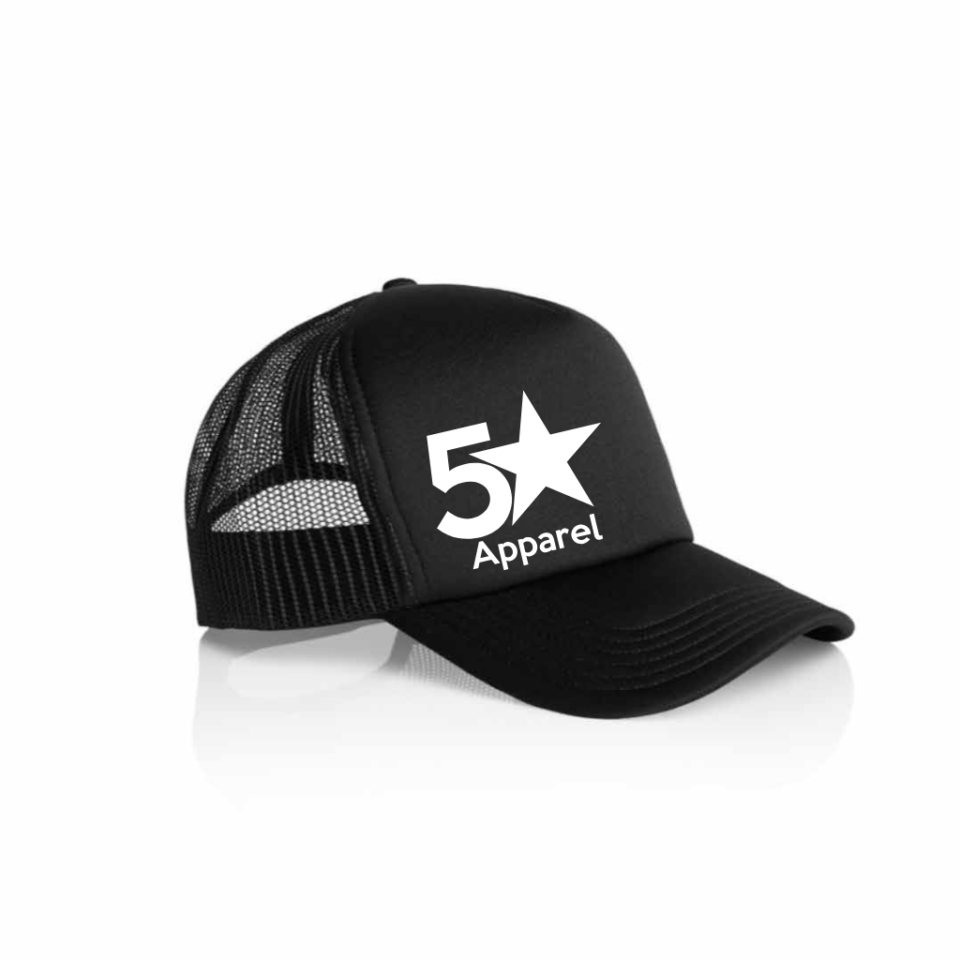5 Star Hat Classic - Black